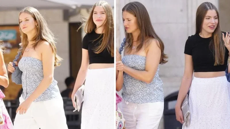 Estilo juvenil y básico: los secretos de moda de Leonor y Sofía para este verano 2 Merca2.es Combinaciones y ocasiones para lucir los looks de la princesa Leonor y la infanta Sofía