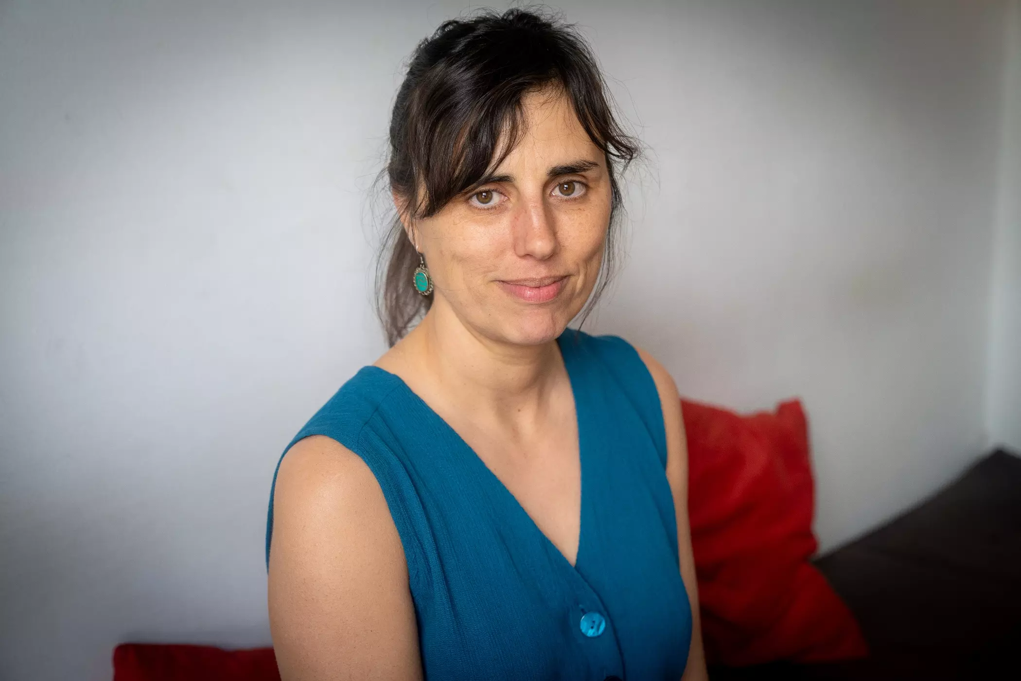 Una directora comprometida en el tema central de su película