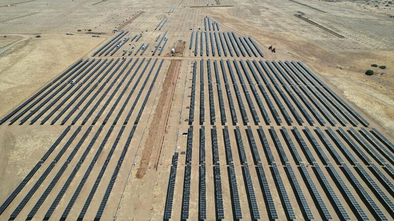 Iberdrola inicia la instalación de módulos en el parque ‘Camino Solar’ de California