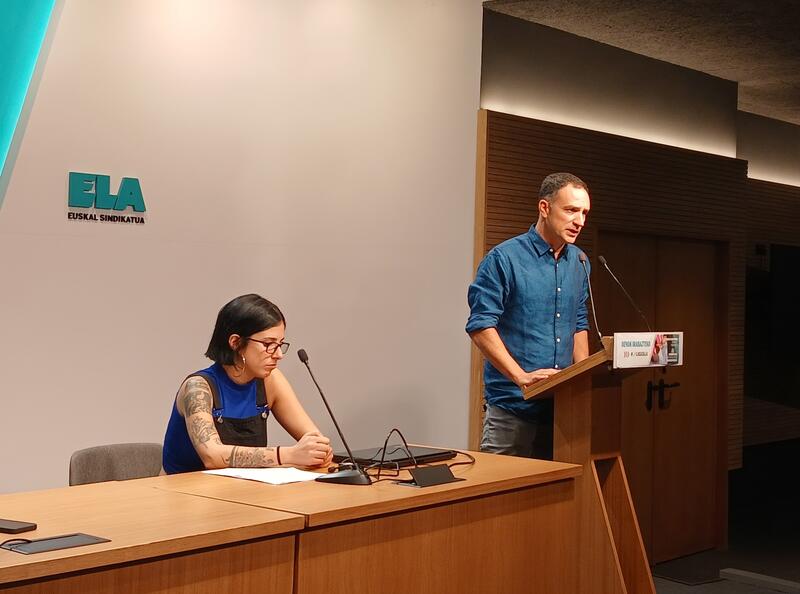 ELA buscará establecer un SMI de 1.795 euros al mes en el País Vasco y Navarra mediante una ILP