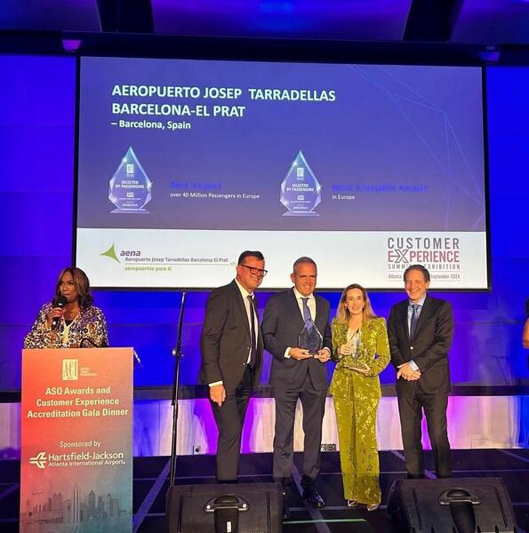 Aena suma 15 premios de ACI World para 9 aeropuertos de España