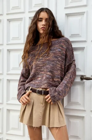 Jersey oversize multicolor