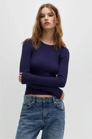 Jersey punto canalé