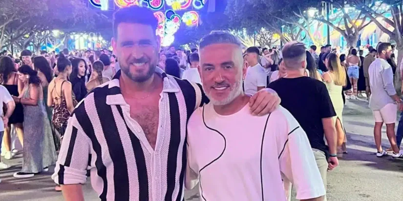 Kiko Hernández y su marido. (Foto: Instagram)