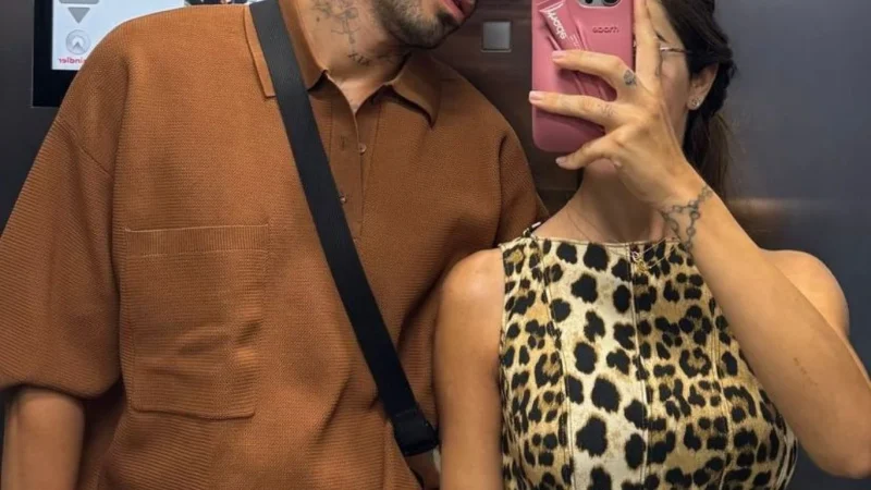 Violeta Mangriñán y su versión del vestido de Zara