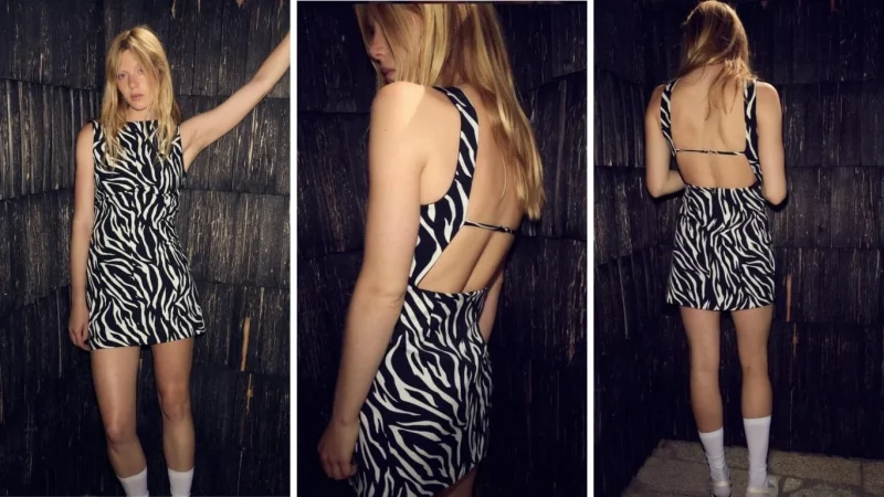 El vestido de Zara efecto piernas largas que te enamorará
