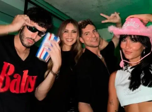 aitana-sebastian-yatra-pillados-muy-juntos-concierto-karol-g Aitana, Bustamante y Yatra