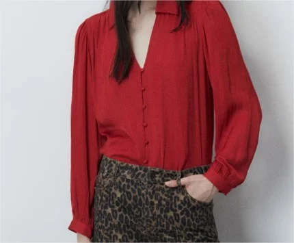 Renueva tu fondo de armario con estas blusas de El Corte Inglés 5 Merca2.es blusa cuello Merca2.es