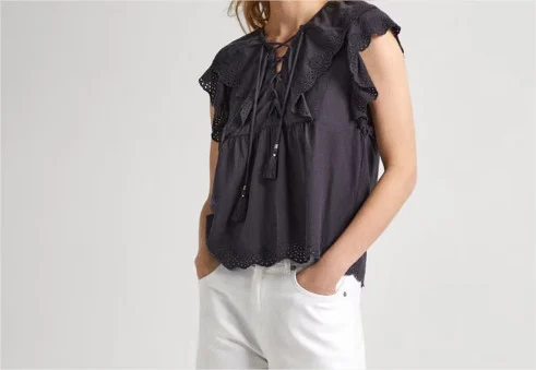 Renueva tu fondo de armario con estas blusas de El Corte Inglés 2 Merca2.es bluza mujer frontal Merca2.es