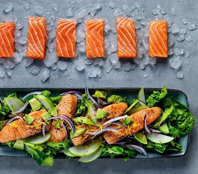 Salmón de Noruega, un cóctel natural de vitaminas, antioxidantes y omega 3