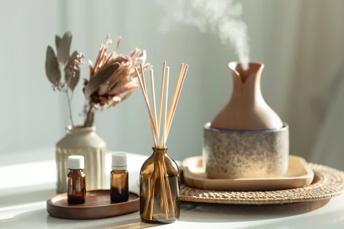 spa composition with incense sticks air humidifier aroma oils Merca2.es