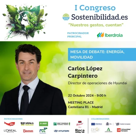 I Congreso de Sostenibilidad: energía y movilidad, en el centro del debate 2 Merca2.es 16 Merca2.es