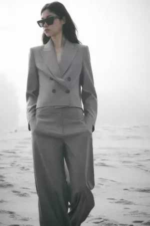 BLAZER CORTA CRUZADA