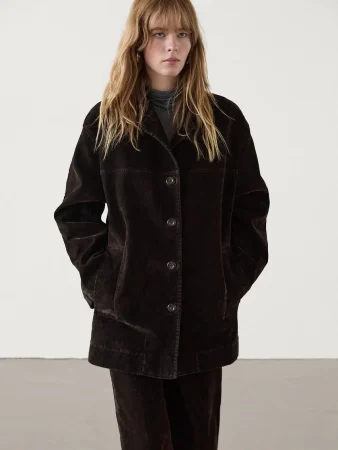 Chaqueta acolchada ligera flocado