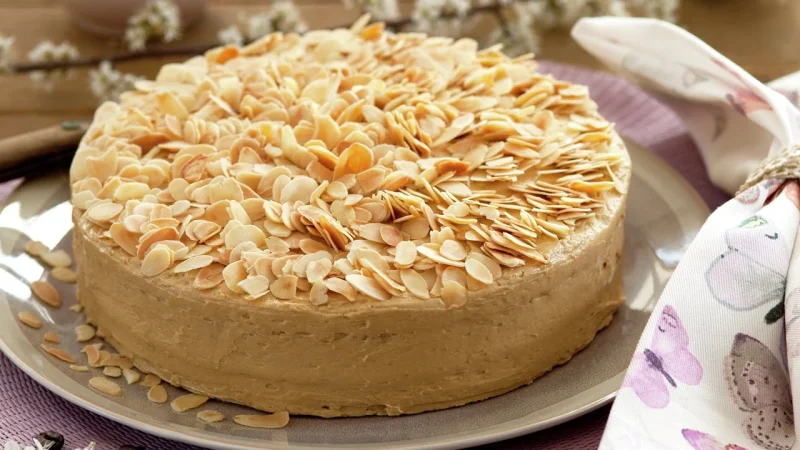 ¡Y eso es todo para una tarta de moka deliciosa!