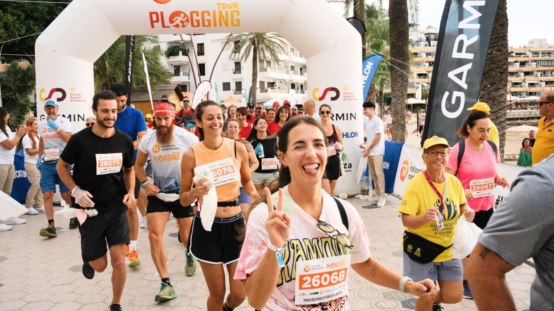 Bajo el lema ‘Haz Deporte por el planeta’, Plogging Tour recupera 60 toneladas de basura en la naturaleza