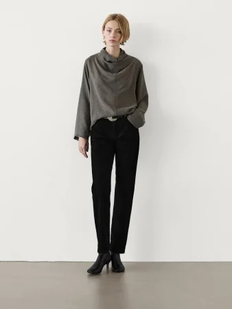 Jean straight fit flocado