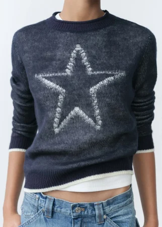 Mango ya está preparado para el frío con estas fascinantes propuestas de jerséis y cárdigans 66 Merca2.es Jersey punto estrella