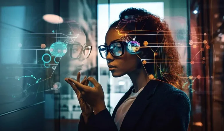 La IA en la gestión de redes: el motor para aumentar la competitividad empresarial 3 Merca2.es Realidad aumentada inteligencia artificial Sobreverso Merca2.es