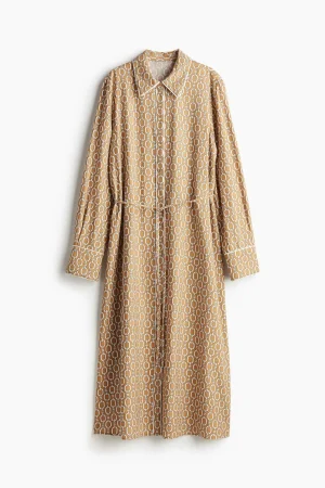 Los 5 vestidos camiseros más cómodos y versátiles de H&M para llevar en otoño 68 Merca2.es H&M sesentas