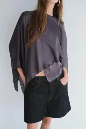 Dile adiós a los abrigos en otoño con estas 5 capas elegantes disponibles en El Corte Inglés y Zara 70 Merca2.es Zara asimétrica