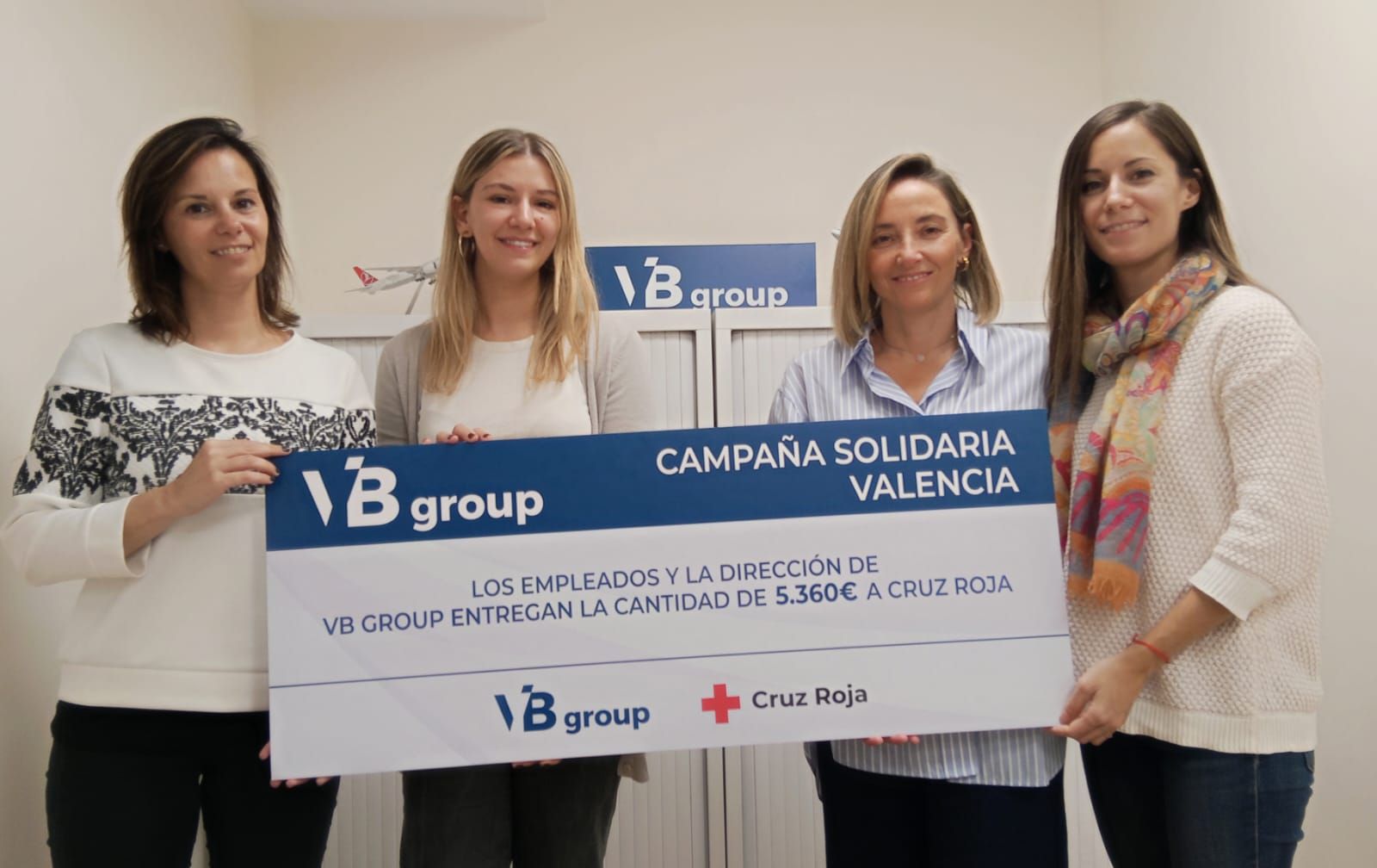 VB group dona 5.360 € en apoyo a las víctimas de la DANA y promoverá eventos corporativos en Valencia
