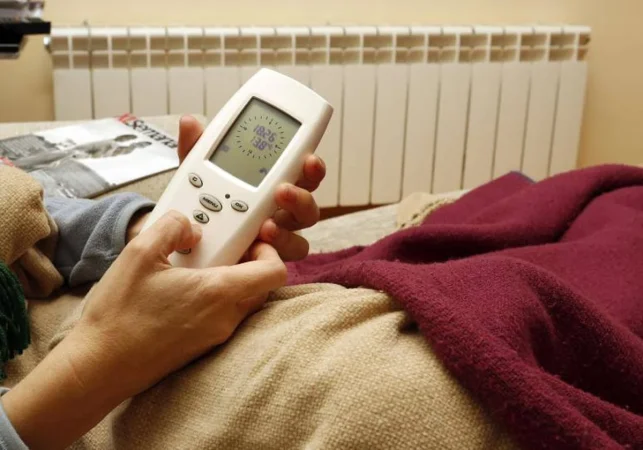 Encender la calefacción, otro de los consejos para este invierno
