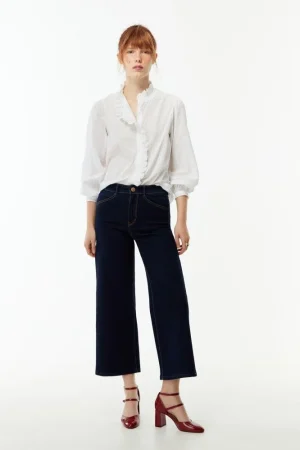 Esta preciosa y sedosa camisa de Sfera es perfecta para looks de oficina 83 Merca2.es Blusa doble volante