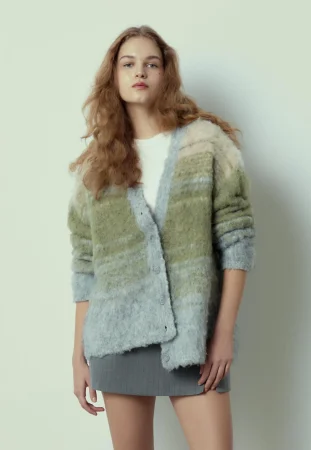 Chaqueta punto botones