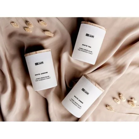 Conjunto de 3 velas aromáticas 100% cera de soja – Precio: Antes 69,99 €, ahora 39,99 €