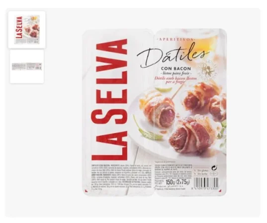 Dátiles con bacón La Selva