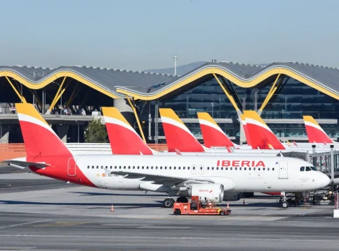 Aviones de Iberia en Barajas. Fuente: Agencias