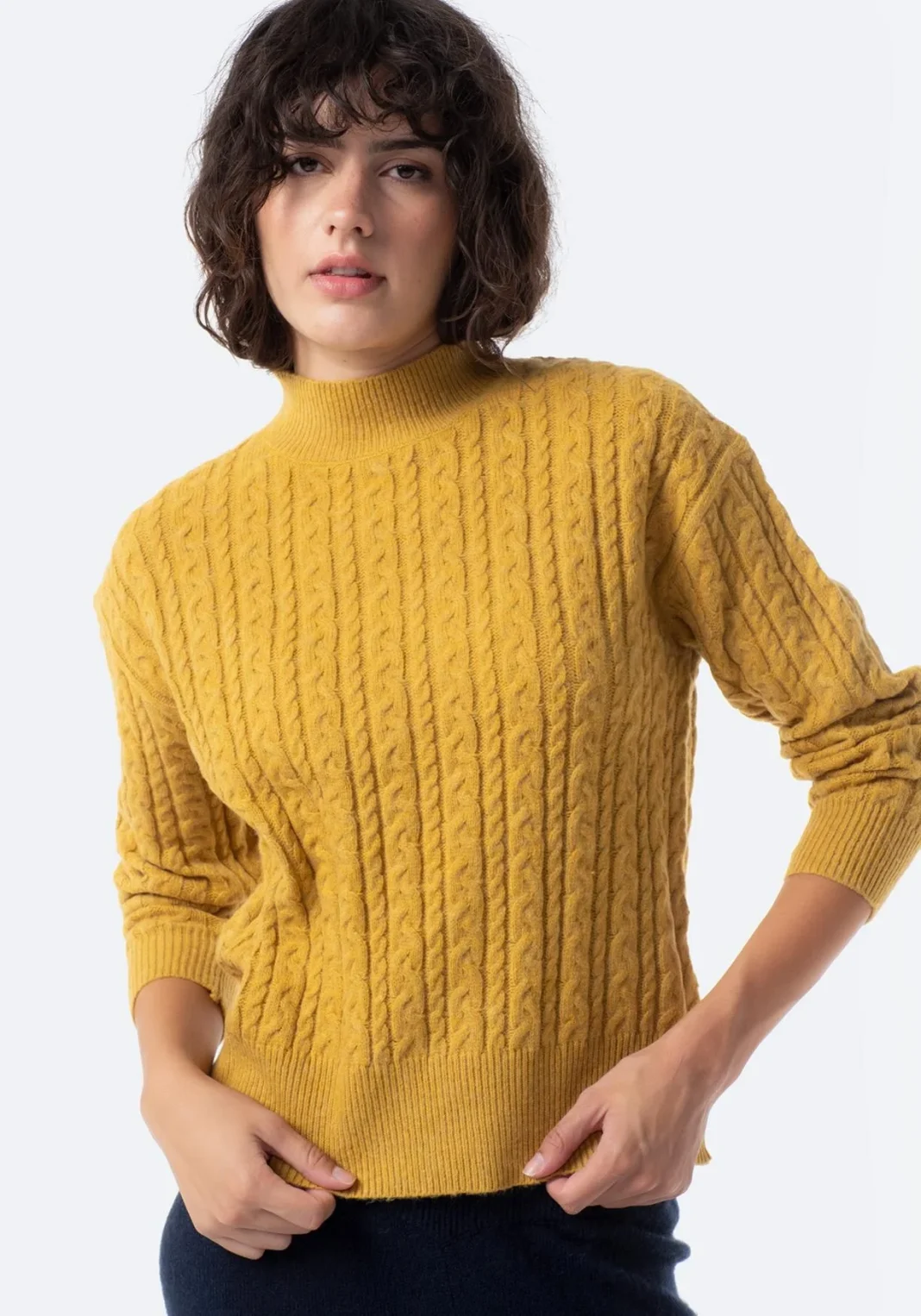 Jersey de punto con lana de Mujer TEX