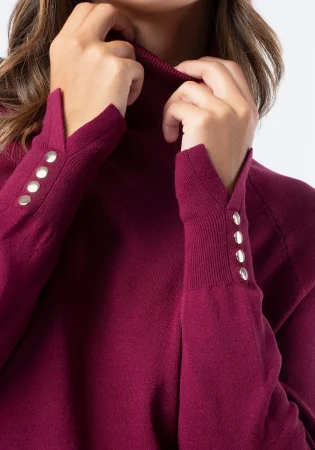 Jersey de punto con manga larga de Mujer TEX