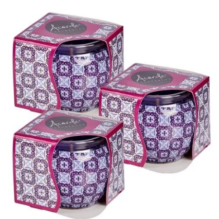 Pack de 3 velas aromaticas - Precio: 9,95 € por el pack de 3 velas
