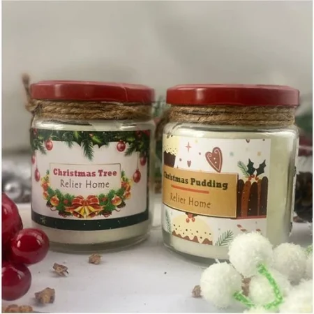 Set velas aromáticas de navidad con cera de soja vegetal – Precio: 19,99 €, ahora 19,90 €