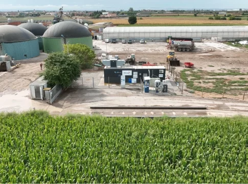Planta de biometano de Naturgy en Vila-Sana (Lleida) Planta de biometano de Naturgy en Vila-Sana (Lleida)