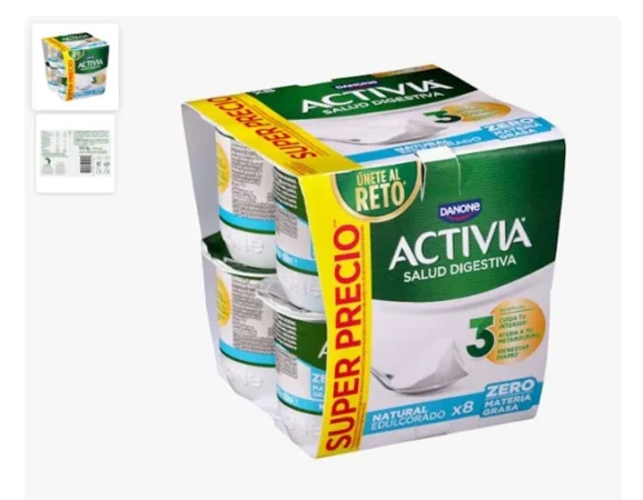 Mercadona arrasa en redes con su oferta de champiñones y otras más bestias 17 Merca2.es Bífidus desnatado natural edulcorado Activia zero