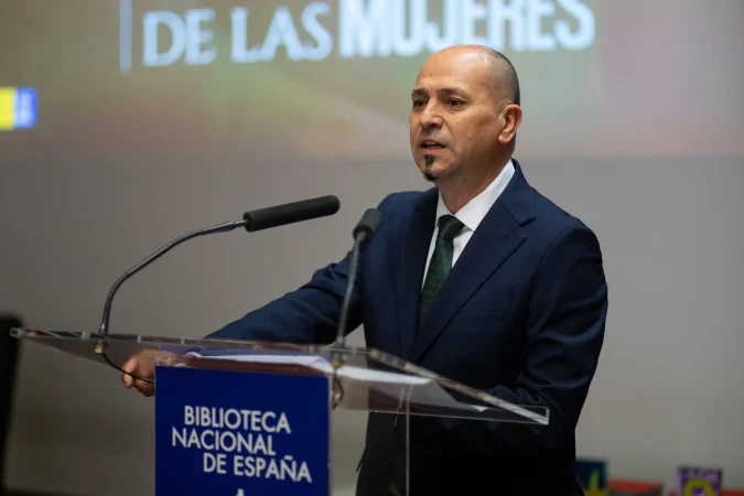 EuropaPress 6253374 director biblioteca nacional oscar arroyo ortega acto reconocimiento Merca2.es