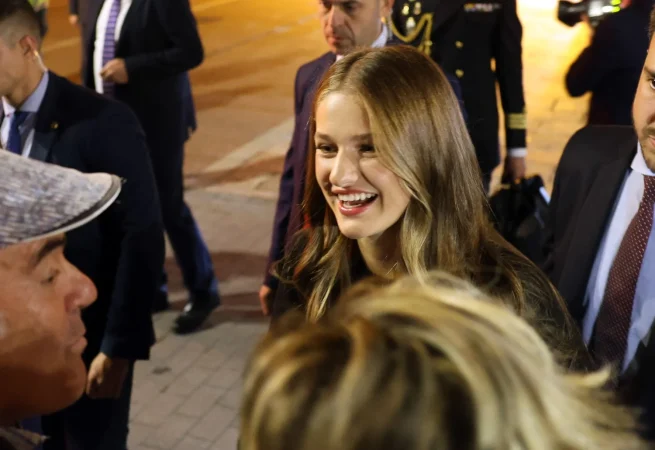 EuropaPress 6299127 princesa leonor salida xxxii concierto premios princesa asturias auditorio Merca2.es