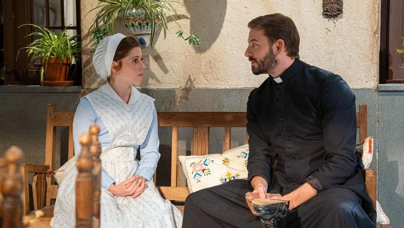 La Promesa: El regreso de Jana que pondrá al palacio patas arriba en el capítulo de hoy 2 Merca2.es La Promesa Maria Fernandez y Samuel Merca2.es