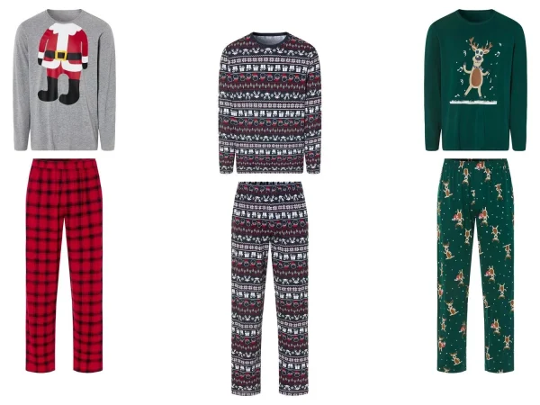 Pijama navideño para hombre de Lidl: comodidad y estilo a solo 7,99 €