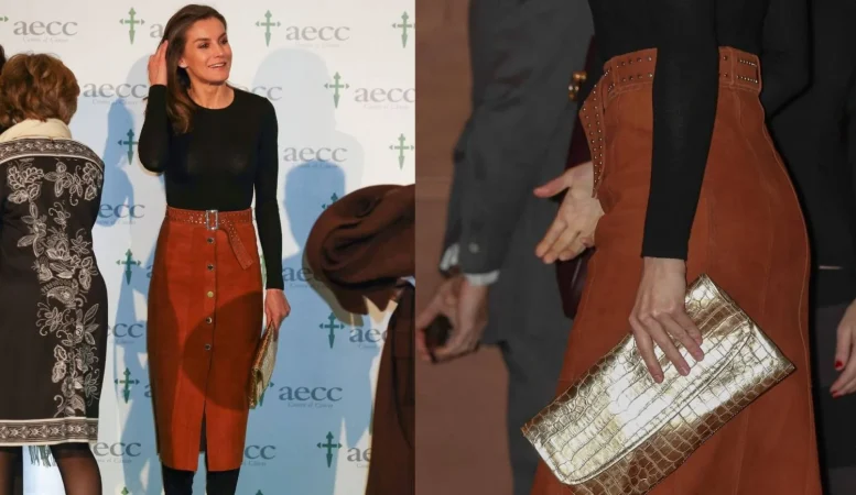 El look 'antiguo' de Letizia Ortiz ideal para Nochevieja 