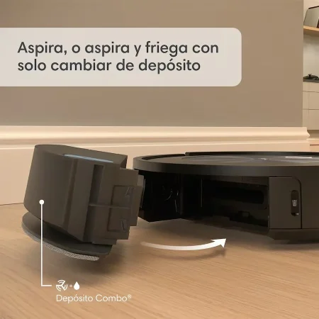 Robot aspirador y friegasuelos 2 en 1 iRobot Roomba Combo® j5