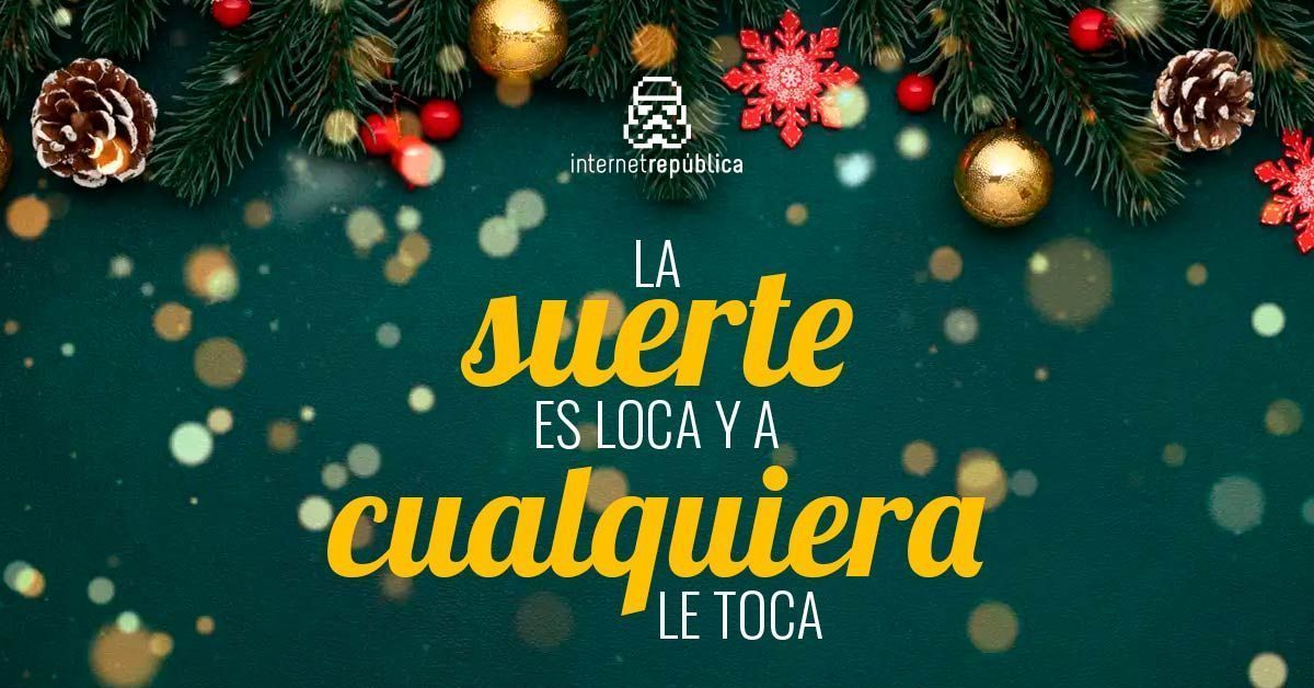 Internet República analiza las probabilidades de la Lotería de Navidad con una infografía interactiva