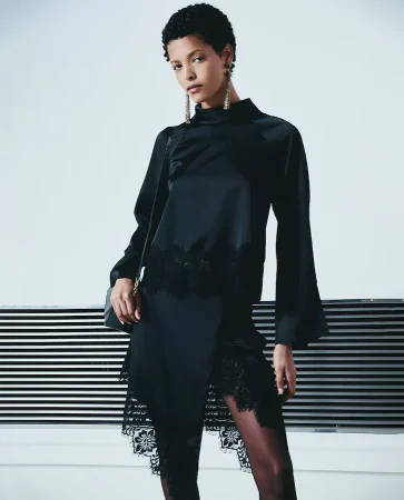 Las 5 blusas más elegantes de Sfera para llevar con vaqueros los fines de semana 60 Merca2.es Sfera negra