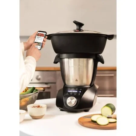 Chefbot Compact Connect - Robot de cocina inteligente multifunción con cesta vaporera