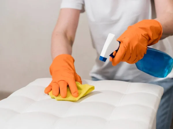 Tercer paso: extiende el bicarbonato de sodio