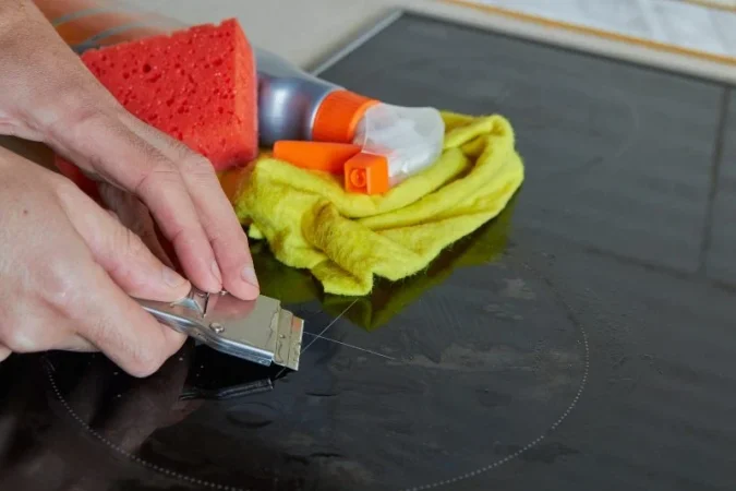 Incorporar vinagre blanco para impulsar la reacción