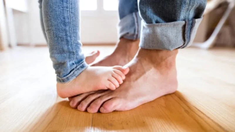 1. Estimular los músculos de los pies